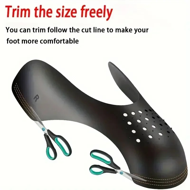 Sneaker Care Crease Protector - 4 Stück Anti-Knitter-Schuhprotektoren für Sneaker, Zehenkappen,