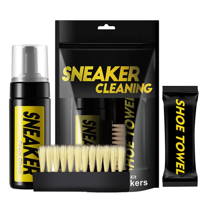 Sneaker Care For Suede - 150 ml weißes Wildlederstiefel-Trockenreinigungsset, wasserfreier Schaumstoff-Sneaker-Reiniger