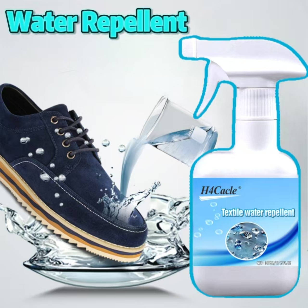 Sneaker Protector Spray - Textil-Wasserabweisender Spray Stoff-Sofa Antifouling-Beschichtung Gegen Wasserflecken