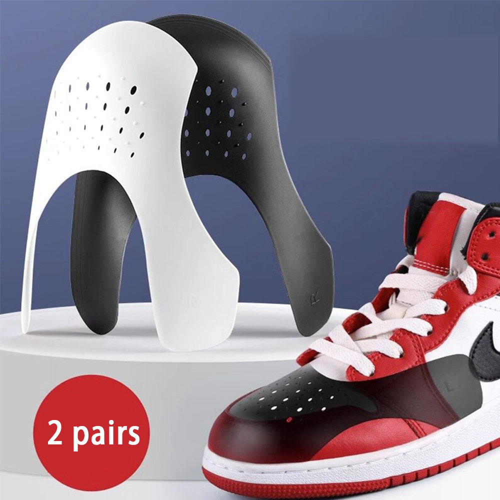 Sneaker Protector Spray - 4 Stück Faltenschutz Schuhkopf Turnschuhe Schilde