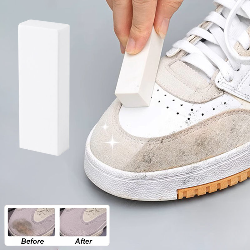 Sneaker Care For Suede - Schuhreinigungsradierer für Wildleder, Samt, mattes Leder,