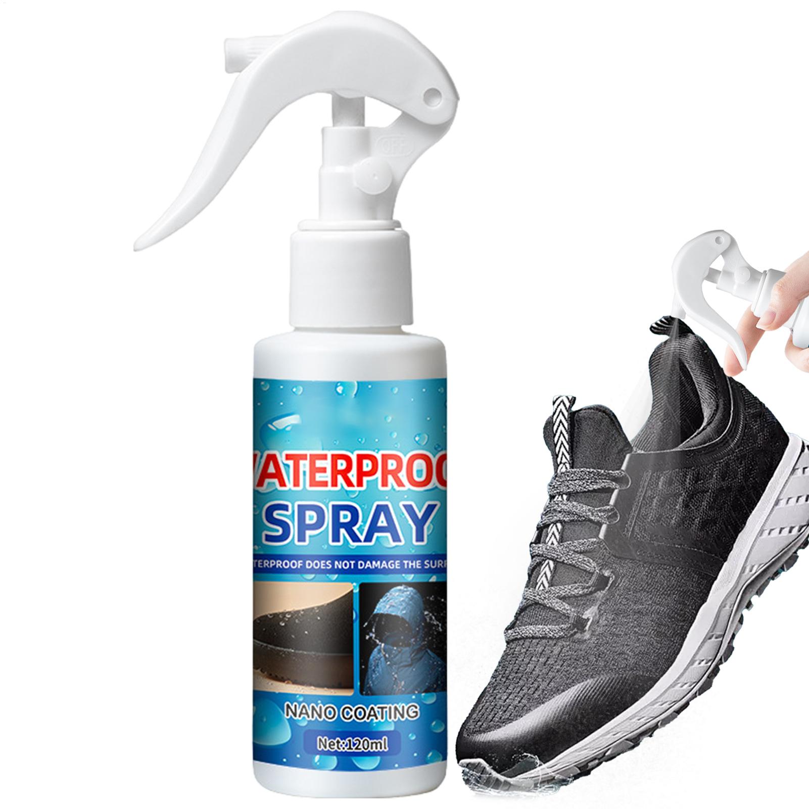 Sneaker Protector Spray - 120 ml wasserdichtes Spray für Schuhe,