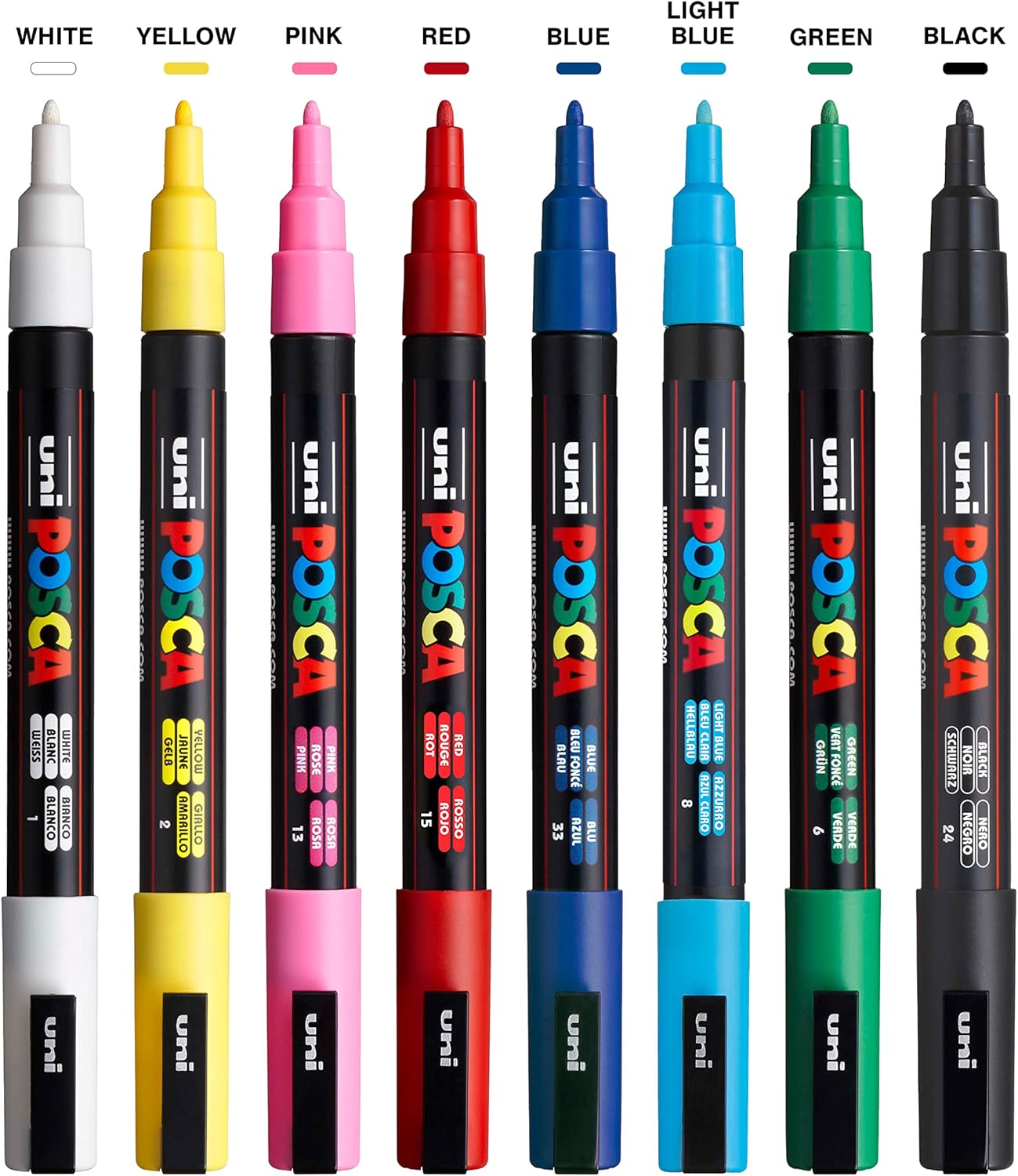Japan Uni Posca-Farbmarkierung – Midsole Marker Paint Bewertung und Preis
