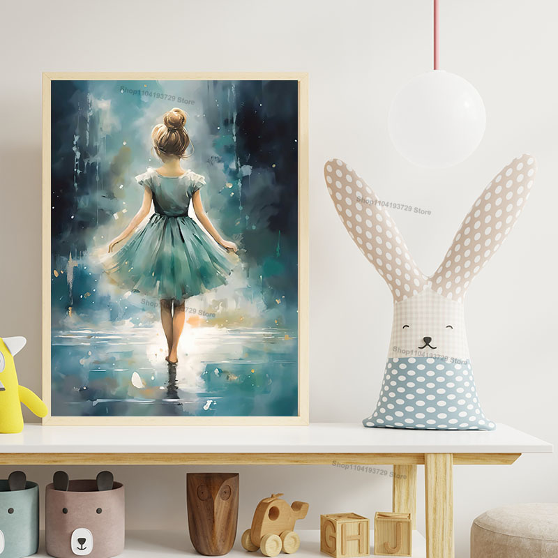 Aquarell Ballett-Mädchen Schuh – Waterproof Spray Shoe Bewertung und Preis