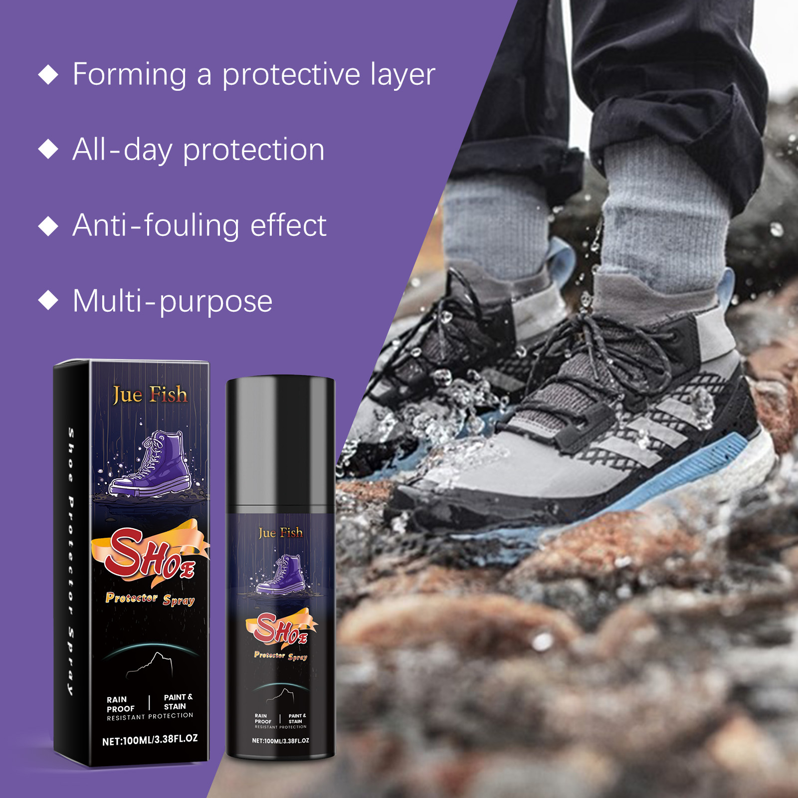100 ml Schuh-wasserdichtes Spr – Sneaker Protector Spray Bewertung und Preis